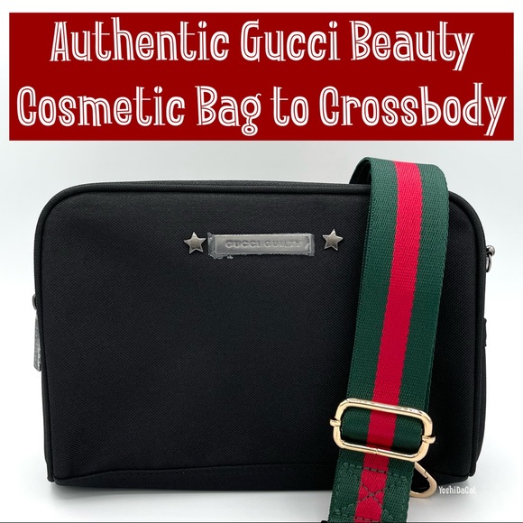 Gucci Handbags - 🆕 Gucci Guilty Beauty Cosmetic Case to Crossbody Bag Purse, Black, New Handbag
